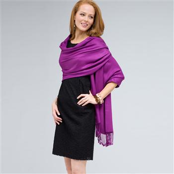 Classic Wrap, Violet, large