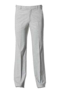 Basic Leg Trousers, Brown, large