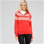 Long Sleeve Raglan Button Out Turtle Neck, , small