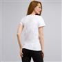 Scoop Neck Tee with Applique, White, small