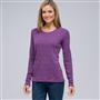 Long Sleeve Crew Neck Top, Meadow Violet Multi, small