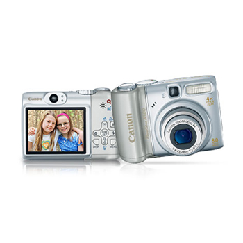 Canon PowerShot A580 Digital Point and Shoot Camera, , large